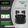 Bluks Bx Air Pro 2 Wireless TWS Earbuds - Transparent Design