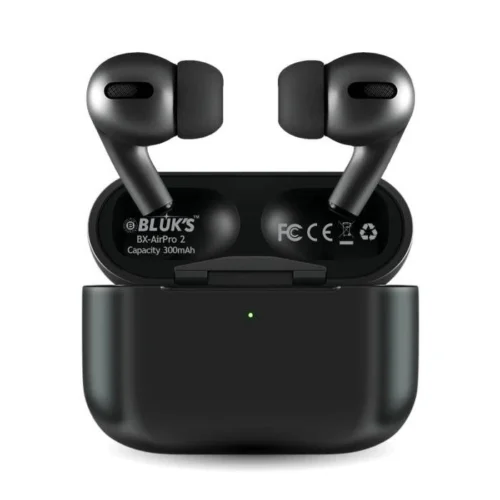 Bluks Bx Air Pro 2 Wireless TWS Earbuds - Transparent Design