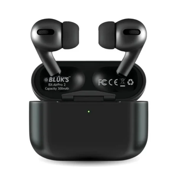 Bluks Bx Air Pro 2 Wireless TWS Earbuds - Transparent Design