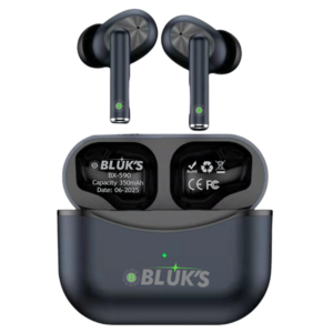 Bluks Bx590 Wireless TWS Earbuds - Active Noise Cancellation