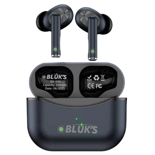 Bluks Bx590 Wireless TWS Earbuds - Active Noise Cancellation