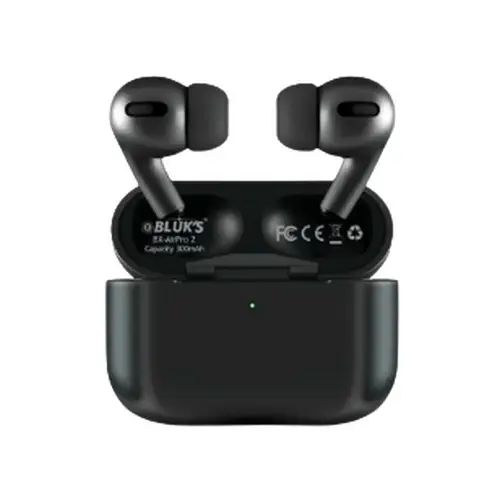 Bluks Bx Air Pro 2 Wireless TWS Earbuds - Transparent Design