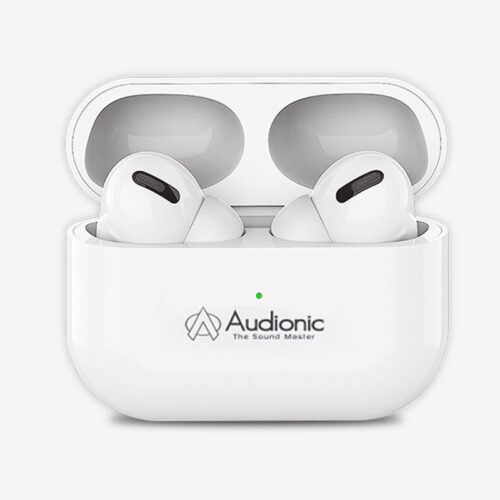 Audionic Airbud Pro + Wireless TWS Earbuds - Quad Mic ENC