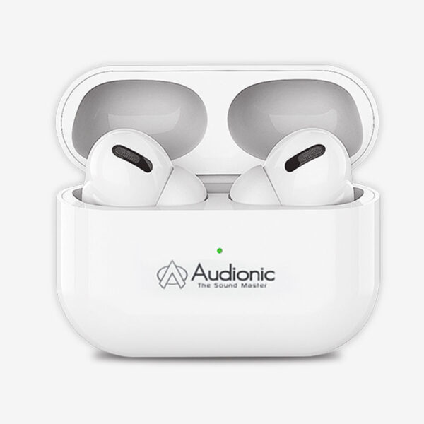 Audionic Airbud Pro + Wireless TWS Earbuds - Quad Mic ENC